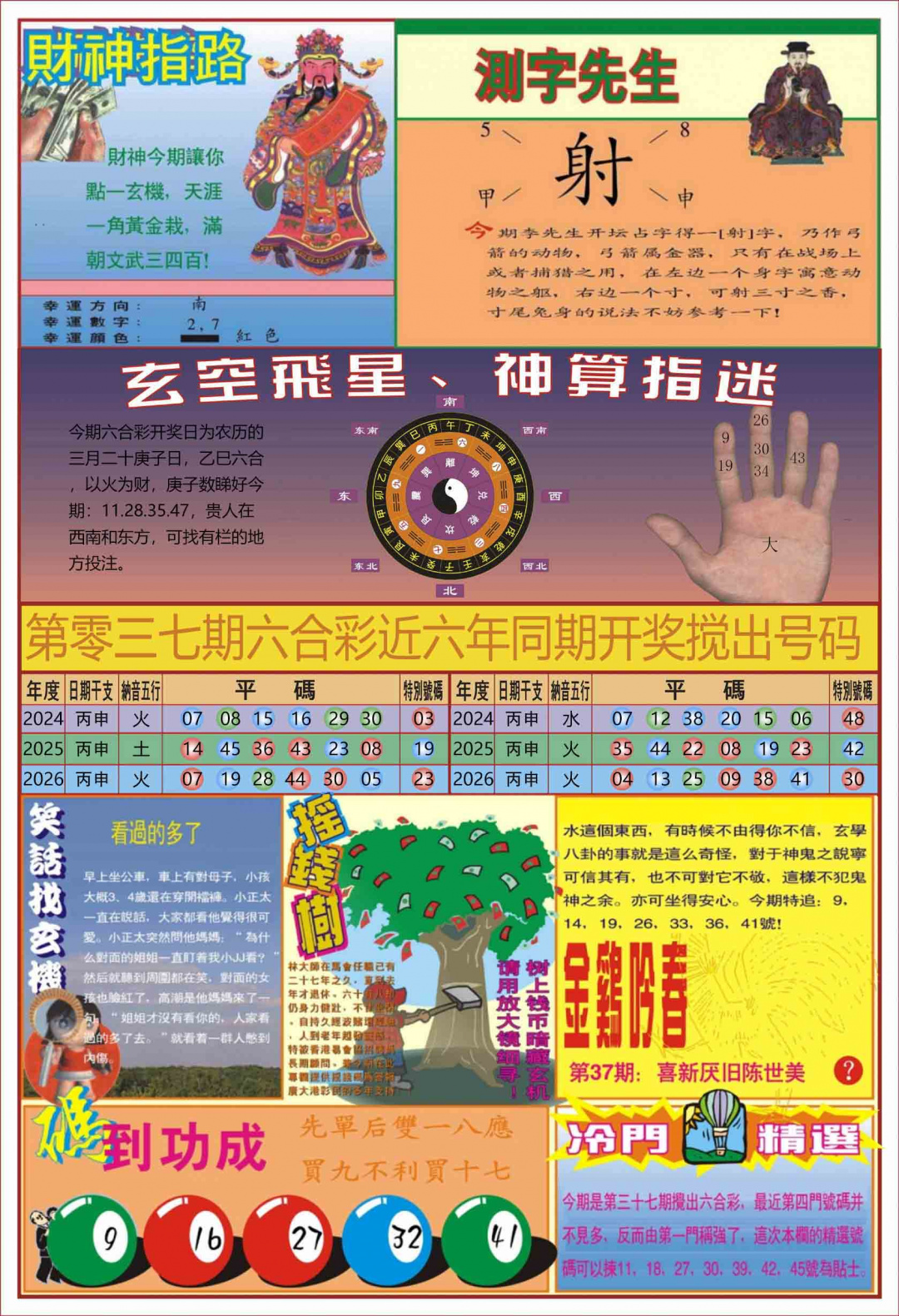 037期中四柱预测B[图]